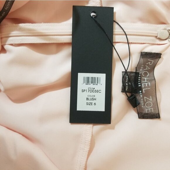 Rachel Zoe Blush Pink Tiered Dress - Picture 6 of 8